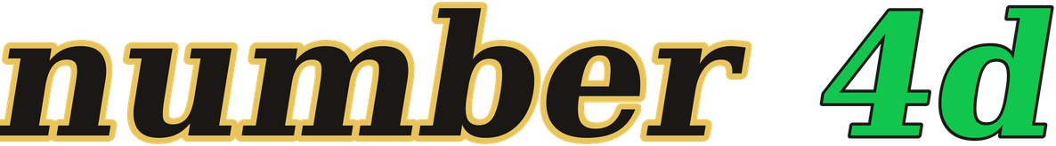 number 4d logo